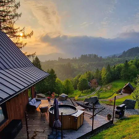 Dağ evi Wlesie W Gorach Pieniny Krościenko